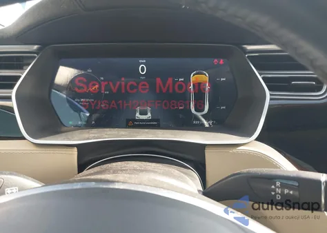 2015 Tesla Model S 70D/85D/P85D z USA, uszkodzony, nr VIN 5YJSA1H29FF086176